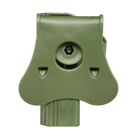 Amomax Tactical Holster Polymer Paddle fr Glock 17 / 22 / 31 Rechts oliv Bild 5