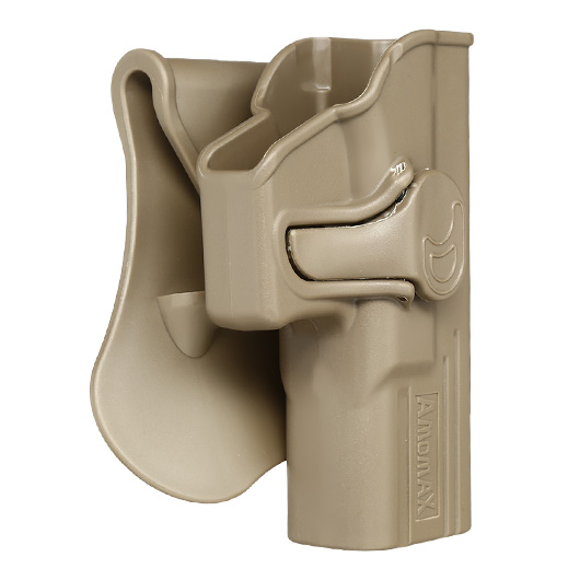 Amomax Tactical Holster Polymer Paddle fr Glock 19 / 23 / 32 Rechts Flat Dark Earth Bild 1