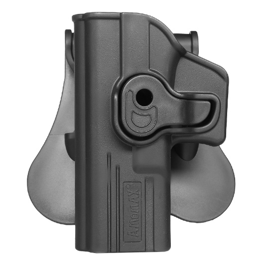 Amomax Tactical Holster Polymer Paddle fr Airsoft G-Modelle Links schwarz