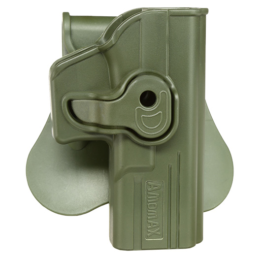 Amomax Tactical Holster Polymer Paddle fr Airsoft G-Modelle Rechts oliv