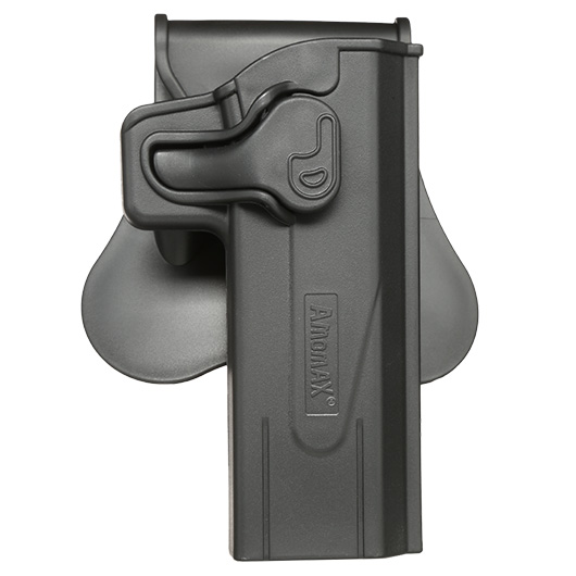 Amomax Tactical Holster Polymer Paddle fr STI Hi-Capa 2011 Rechts schwarz