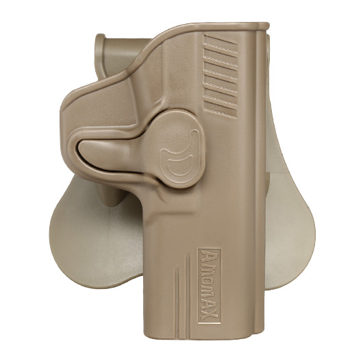 Amomax Tactical Holster Polymer Paddle fr S&W M&P 9mm Rechts Flat Dark Earth