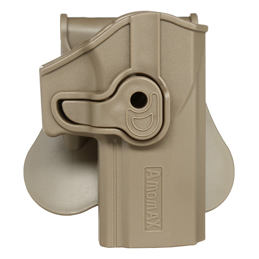 Amomax Tactical Holster Polymer Paddle Sig Sauer P320 Rechts Flat Dark Earth