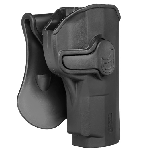 Amomax Tactical Holster Polymer Paddle fr Beretta Px4 Storm Rechts schwarz Bild 1