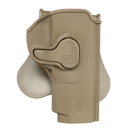 Amomax Tactical Holster Polymer Paddle fr Beretta Px4 Storm Rechts Flat Dark Earth