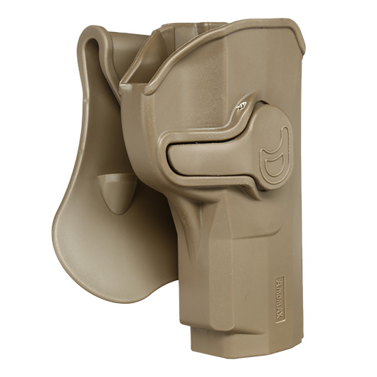 Amomax Tactical Holster Polymer Paddle fr Beretta Px4 Storm Rechts Flat Dark Earth Bild 1