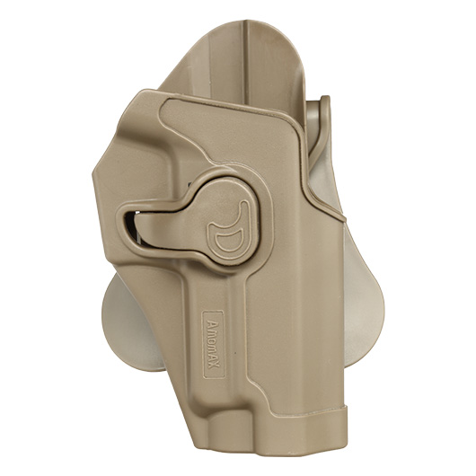 Amomax Tactical Holster Polymer Paddle fr Sig Sauer P220 Serie Rechts Flat Dark Earth