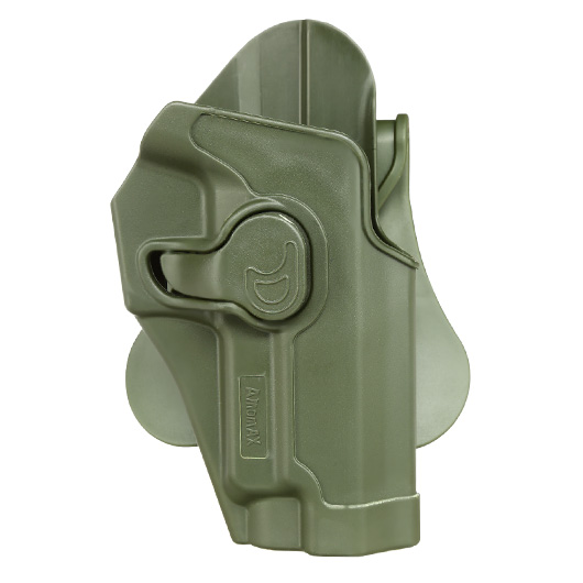 Amomax Tactical Holster Polymer Paddle für Sig Sauer P220 Serie Rechts oliv