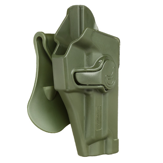 Amomax Tactical Holster Polymer Paddle für Sig Sauer P220 Serie Rechts oliv Bild 1
