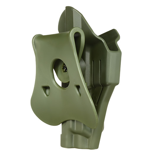 Amomax Tactical Holster Polymer Paddle für Sig Sauer P220 Serie Rechts oliv Bild 3
