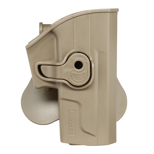 Amomax Tactical Holster Polymer Paddle fr Sig Sauer SP2022 Rechts Flat Dark Earth