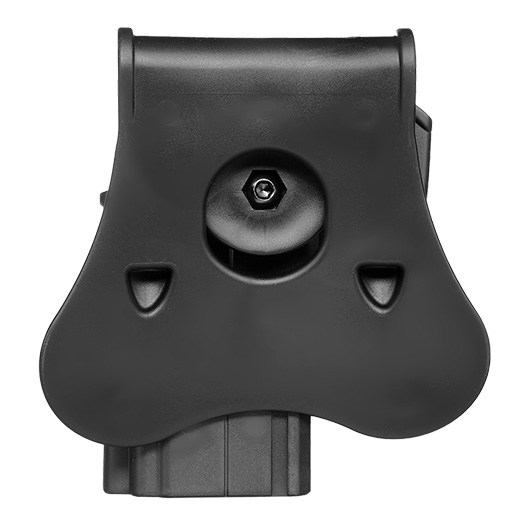 Amomax Tactical Holster Polymer Paddle fr CZ 75D Compact / Taurus 24/7 Rechts schwarz Bild 5