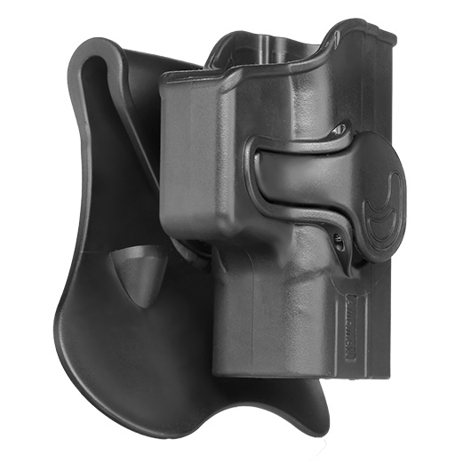 Amomax Tactical Holster Polymer Paddle fr HS2000 / Springfield XD Rechts schwarz Bild 1