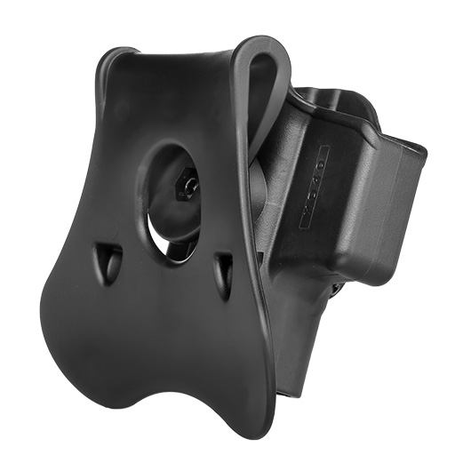 Amomax Tactical Holster Polymer Paddle fr HS2000 / Springfield XD Rechts schwarz Bild 3