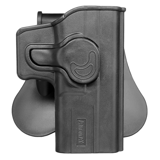 Amomax Tactical Holster Polymer Paddle fr Springfield XD40 Tactical / XD45 Rechts schwarz