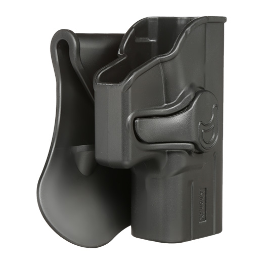 Amomax Tactical Holster Polymer Paddle fr Glock 26 / 27 / 33 Rechts schwarz Bild 1