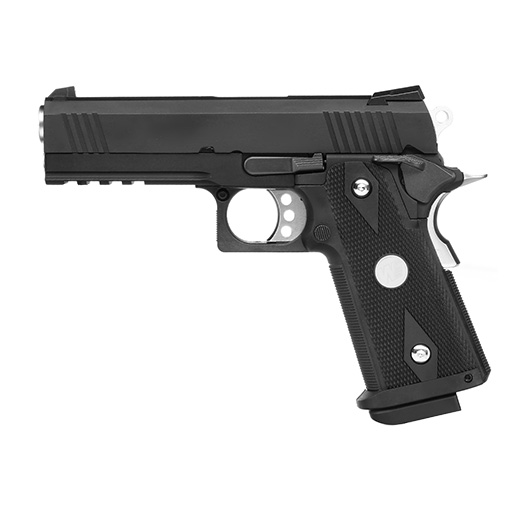 Wei-ETech Hi-Capa 4.3 Vollmetall GBB 6mm BB schwarz Bild 1