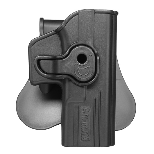 Amomax Tactical Holster Polymer Paddle fr Airsoft G-Modelle Rechts schwarz