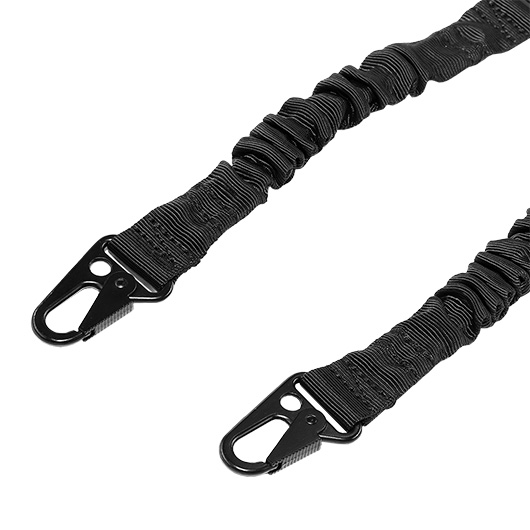 Amomax 2-Punkt Tragegurt Dual Bungee Universal Tactical Type 1 schwarz Bild 2