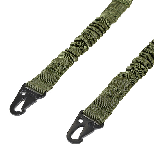 Amomax 2-Punkt Tragegurt Dual Bungee Universal Tactical Type 1 oliv Bild 2