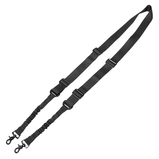 Amomax 2-Punkt Tragegurt Dual Bungee Universal Tactical Type 2 schwarz
