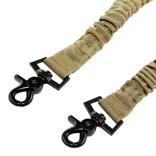 Amomax 2-Punkt Tragegurt  Dual Bungee Universal Tactical Type 2 Coyote Brown Bild 2