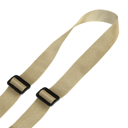 Amomax 2-Punkt Tragegurt  Dual Bungee Universal Tactical Type 2 Coyote Brown Bild 4