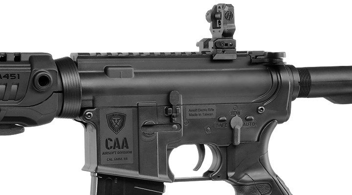 CAA Airsoft Division M4 CQB Sportline S-AEG 6mm BB schwarz Bild 7