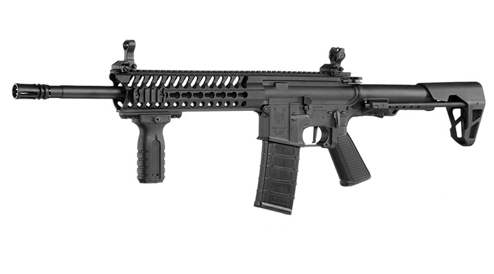 King Arms M4 Striker KeyMod Carbine Ultra Grade Version II S-AEG 6mm BB schwarz