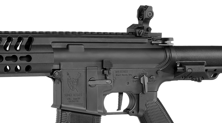 King Arms M4 Striker KeyMod Carbine Ultra Grade Version II S-AEG 6mm BB schwarz Bild 7