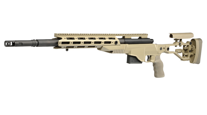 Ares M40A6 Bolt Action Snipergewehr TX-System Springer 6mm BB Dark Earth
