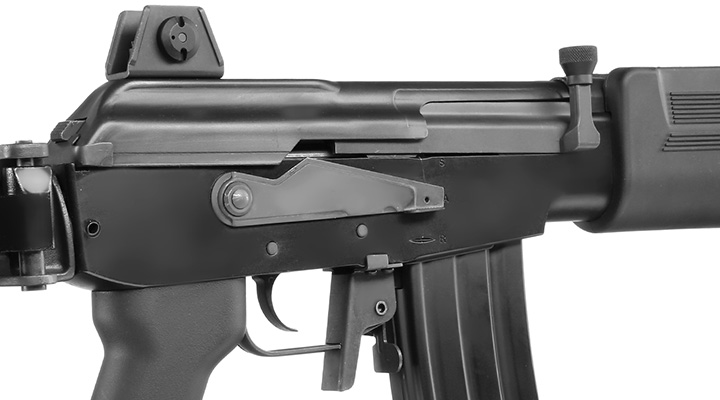 King Arms Galil MAR Compact Carbine Vollmetall S-AEG 6mm BB schwarz Bild 8