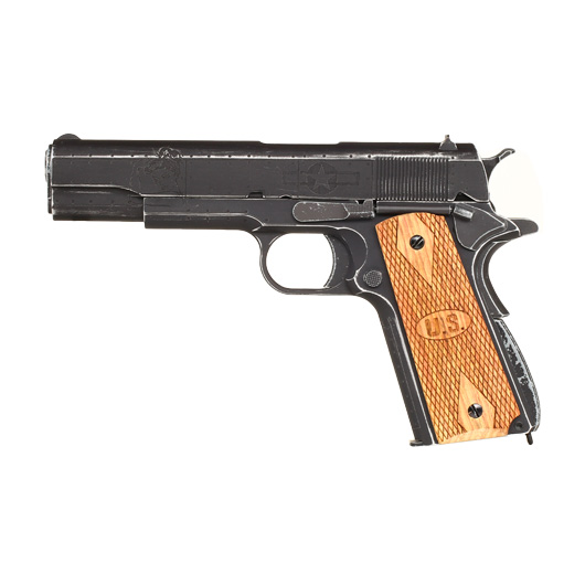 Cybergun / AWC Auto-Ordnance 1911 Victory Girls Vollmetall GBB 6mm BB Vintage-Black Bild 1