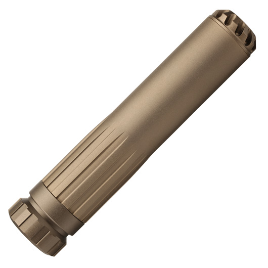 Action Army DDW Aluminium Sound Suppressor 14mm- f. AAP-01 Flat Dark Earth Bild 3