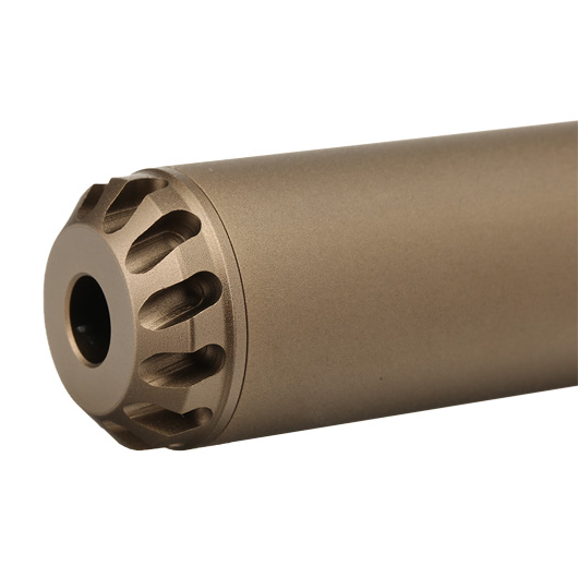 Action Army DDW Aluminium Sound Suppressor 14mm- f. AAP-01 Flat Dark Earth Bild 4