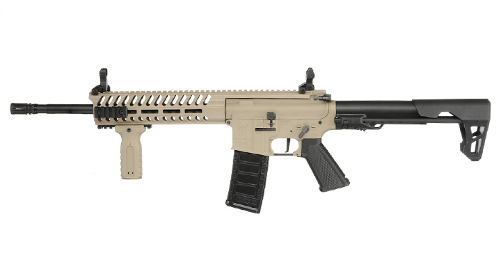 King Arms M4 Striker LOCK Carbine Ultra Grade Version II S-AEG 6mm BB Dark Earth Bild 1