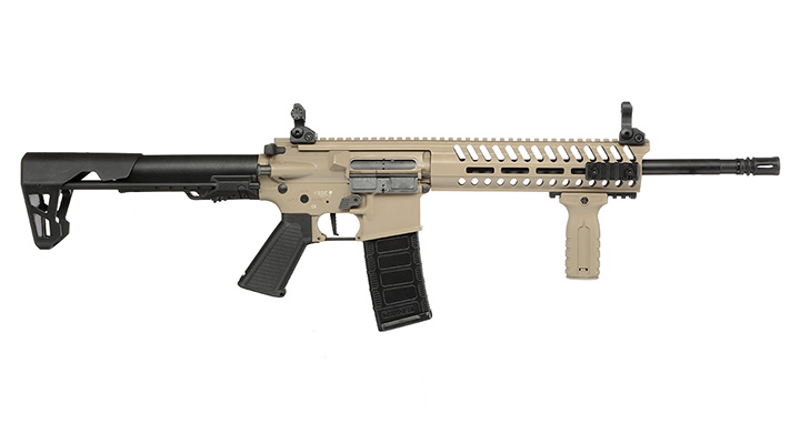 King Arms M4 Striker LOCK Carbine Ultra Grade Version II S-AEG 6mm BB Dark Earth Bild 2