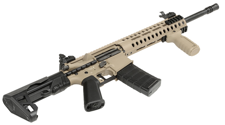 King Arms M4 Striker LOCK Carbine Ultra Grade Version II S-AEG 6mm BB Dark Earth Bild 4