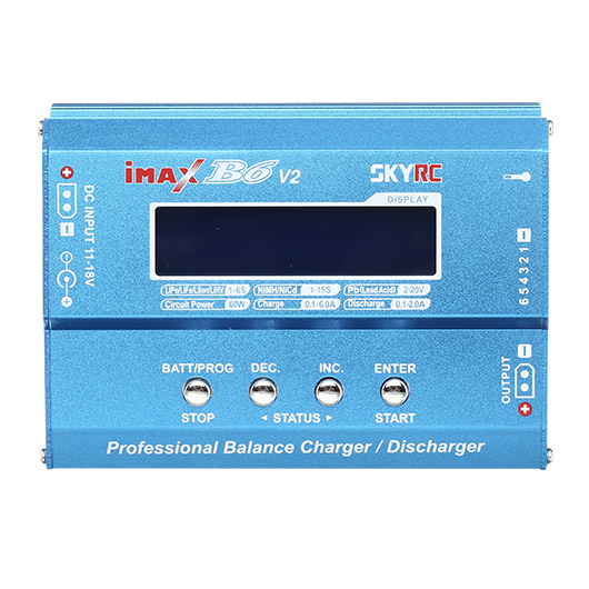 SKYRC iMAX B6 V2 Charger Ladegert f. LiPo / NiMH / Pb 12V SK100161 Bild 2