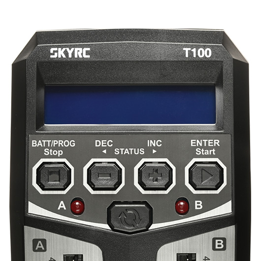 SKYRC T100 AC Dual Balance Ladegert LiPo 2-4s 5A 50W SK100162 Bild 4
