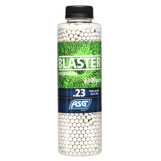 ASG Blaster High Grade BBs 0,23g 3.300er Flasche weiss
