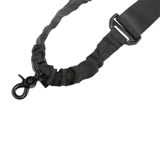 Amomax 1-Punkt Tragegurt Bungee Universal Tactical Type 1 schwarz Bild 1