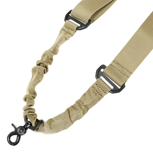 Amomax 1-Punkt Tragegurt Bungee Universal Tactical Type 1 Coyote Brown Bild 2