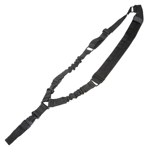 Amomax 1-Punkt Tragegurt  Dual Bungee Universal HD Tactical gepolstert schwarz Bild 1