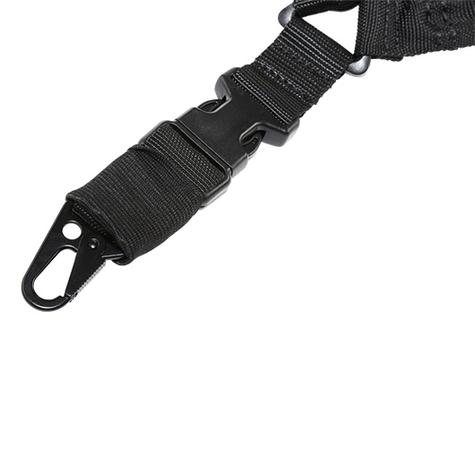 Amomax 1-Punkt Tragegurt  Dual Bungee Universal HD Tactical gepolstert schwarz Bild 2