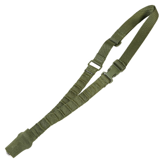 Amomax 1-Punkt Tragegurt Dual Bungee Universal HD Tactical mit Mash-Hook oliv Bild 1