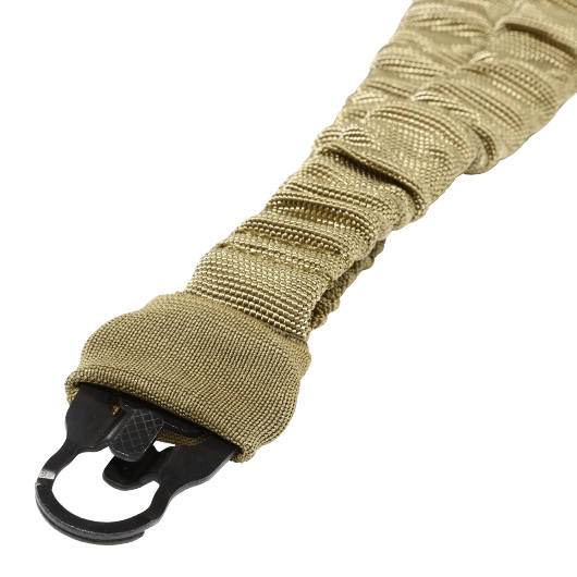 Amomax 1-Punkt Dual Bungee Universal HD Tactical Tragegurt mit Mash-Hook Coyote Brown Bild 2