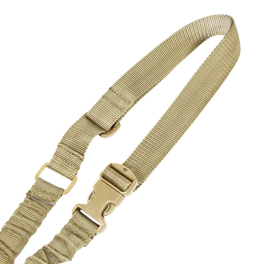 Amomax 1-Punkt Tragegurt Dual Bungee Universal HD Tactical mit Mash-Hook Coyote Brown Bild 3