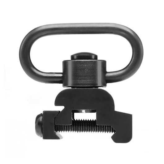 ICS KAC-Type Tragegurt Adapter inkl. QD Swivel f. 20 - 22mm Schienen schwarz Bild 1