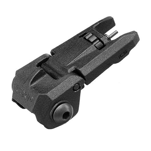 ICS CFS Polymer Flip-Up Front Sight f. 21mm Schienen schwarz Bild 2